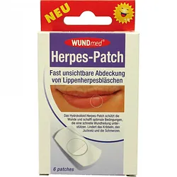 WUNDMED HERPES PATCH BOITE DE 6