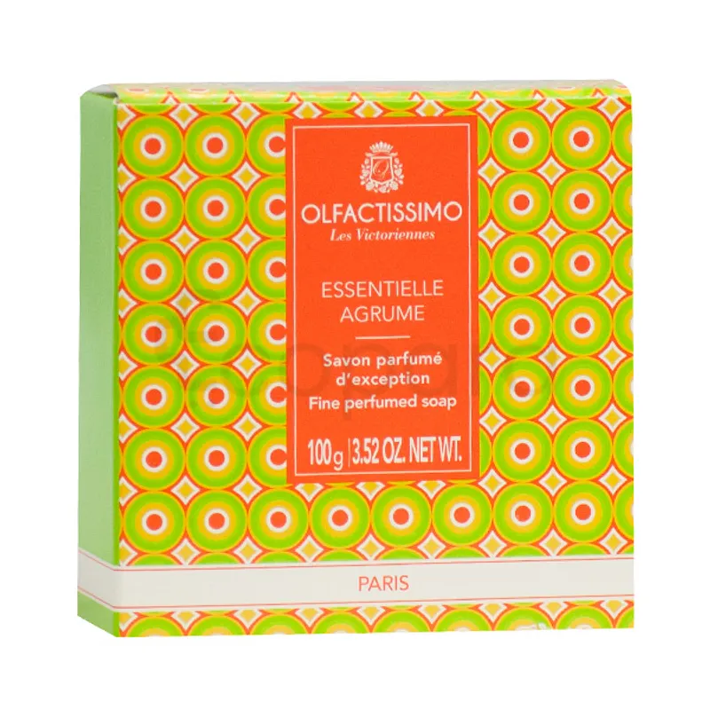 OLFACTISSIMO ESSENTIELLE AGRUME SAVON PARFUME 100G REFERENCE OL_SVN003