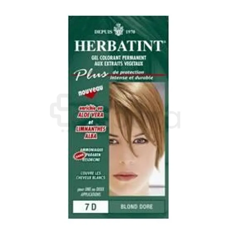 HERBATINT GEL COLORANT PERMANENT BLOND DORE NUMERO 7R
