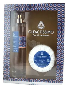 OLFACTISSIMO COFFRET LES VUCTORIENNES EMOTION PURE 100ML + SAVON PARFUME 100G REFERENCE OL_CFR002