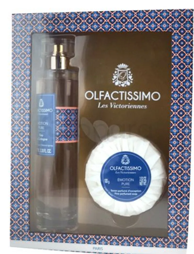 OLFACTISSIMO COFFRET LES VUCTORIENNES EMOTION PURE 100ML + SAVON PARFUME 100G REFERENCE OL_CFR002