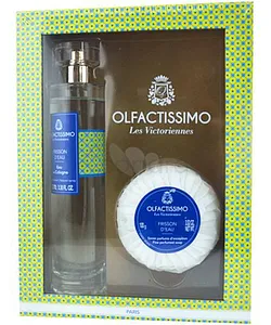 OLFACTISSIMO COFFRET LES VICTORIENNES FRISSON D'EAU 100ML + SAVON PARFUME 100G REFERENCE OL_CFR003