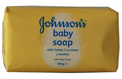 JOHNSON'S BABY SOAP SAVON WITH HONEY 100G