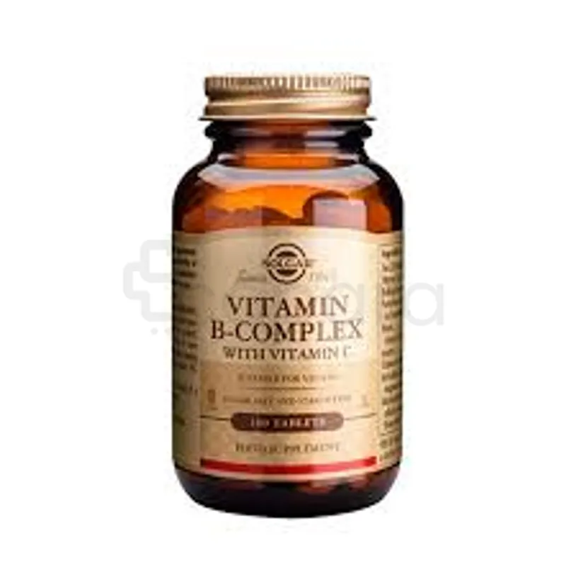 SOLGAR  VIEW LARGER IMAGE B-COMPLEX WITH VITAMIN C STRESS FORMULA BOITE DE 100