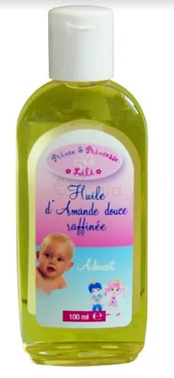 PRINCE ET PRINCESSE LILI HUILE D'AMANDE DOUCE RAFFINEE 100ML