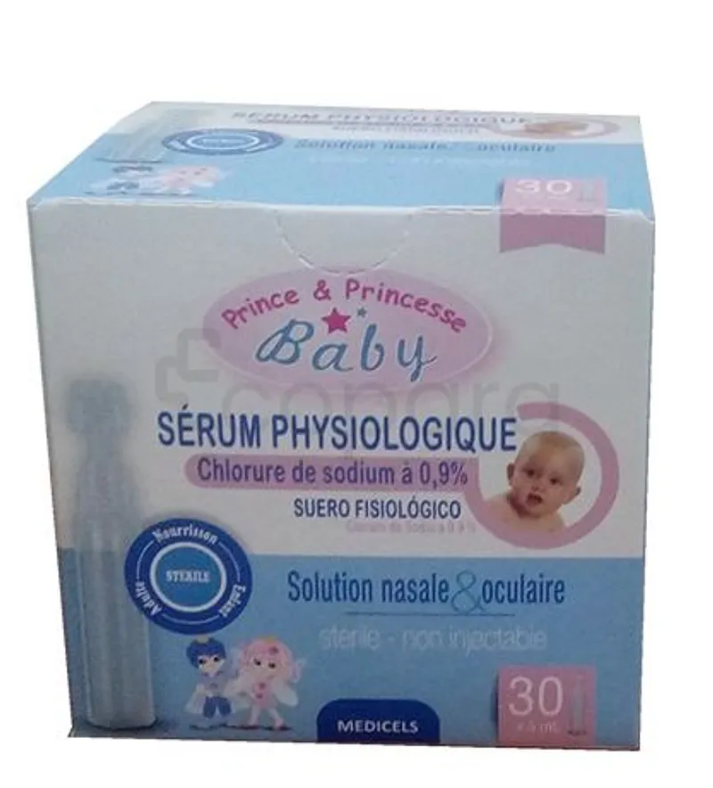 PRINCE ET PRINCESSE LILI SERUM PHYSIOLOGIQUE 5ML BOITE DE 30