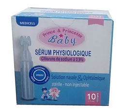 PRINCE ET PRINCESSE LILI SERUM PHYSIOLOGIQUE 5ML BOITE DE 10
