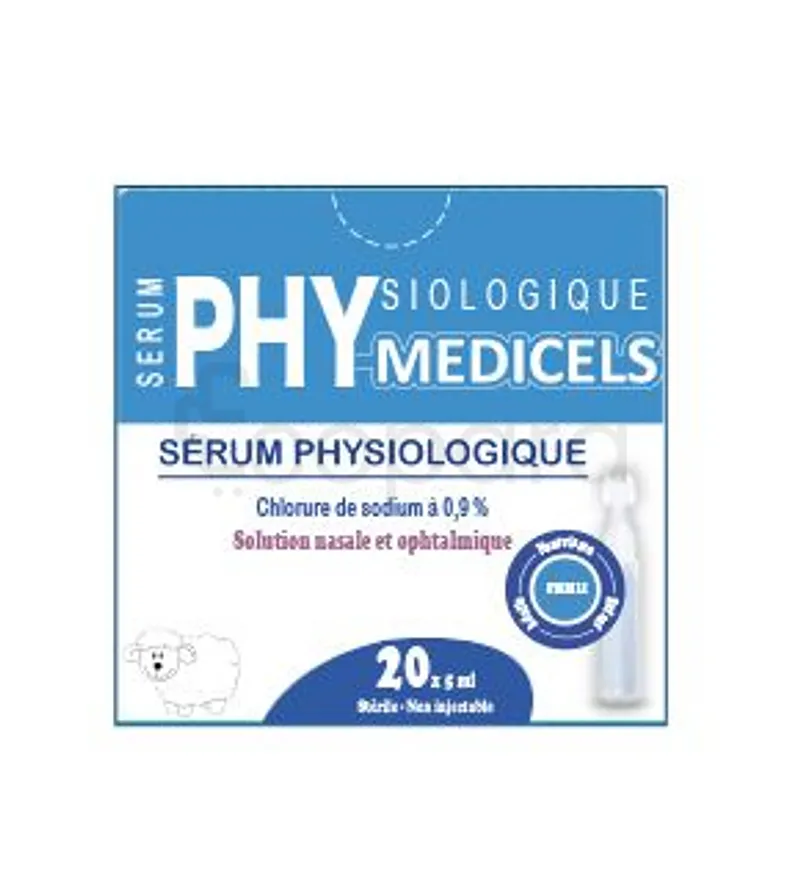 GILBERT PHY SERUM PHYSIOLOGIQUE 5ML BOITE DE 20