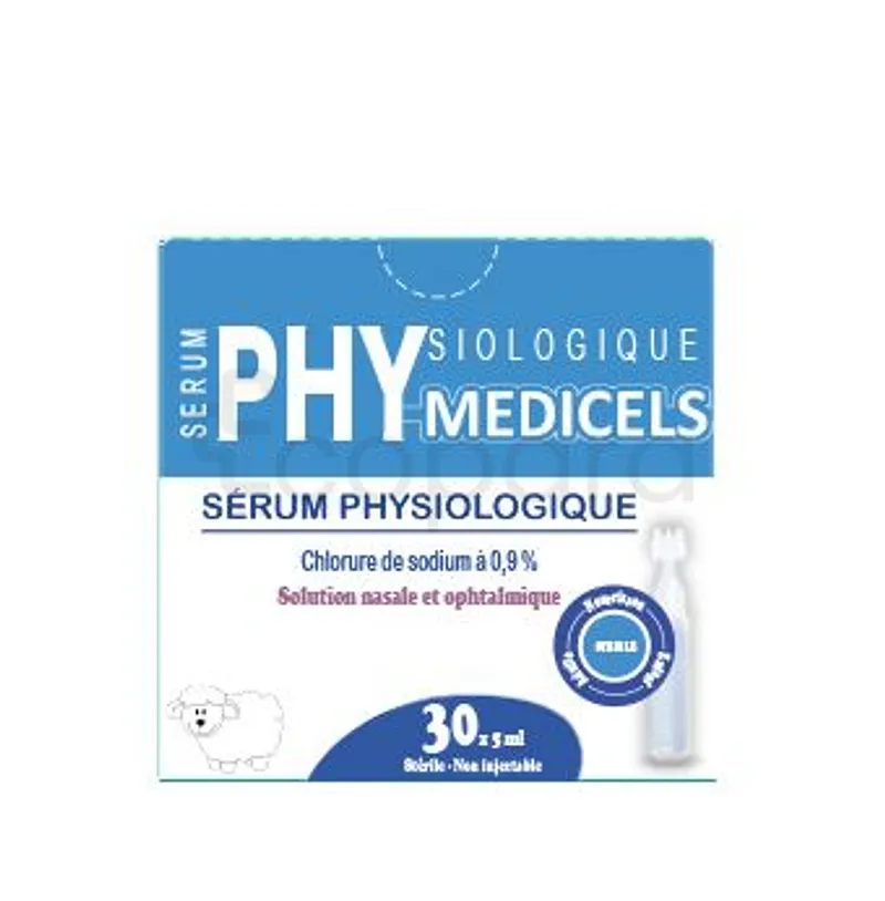 MEDICELS PHY SERUM PHYSIOLOGIQUE 30*5ML