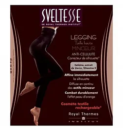 SVELTESSE LEGGING MINCEUR ANTI-CELLULITE NOIR TAILLE M REFERENCE 100D