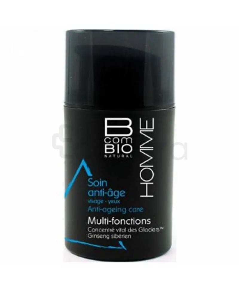 B COM BIO HOMME SOIN ANTI-AGE VISAGE YEUX 50ML