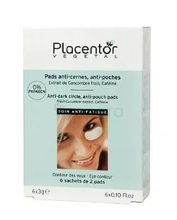 PLACENTOR PADS ANTI-CERNES ANTI-POCHES 3G BOITE DE 6 REFERENCE P11030