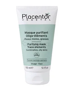 PLACENTOR MASQUE PURIFIANT ARGILE VERTE PEAUX MIXTES GRASSES 150ML REFERENCE P11040