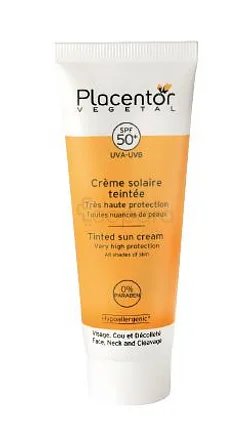 PLACENTOR CREME SOLAIRE TEINTEE SPF50 40ML REFERENCE P10002