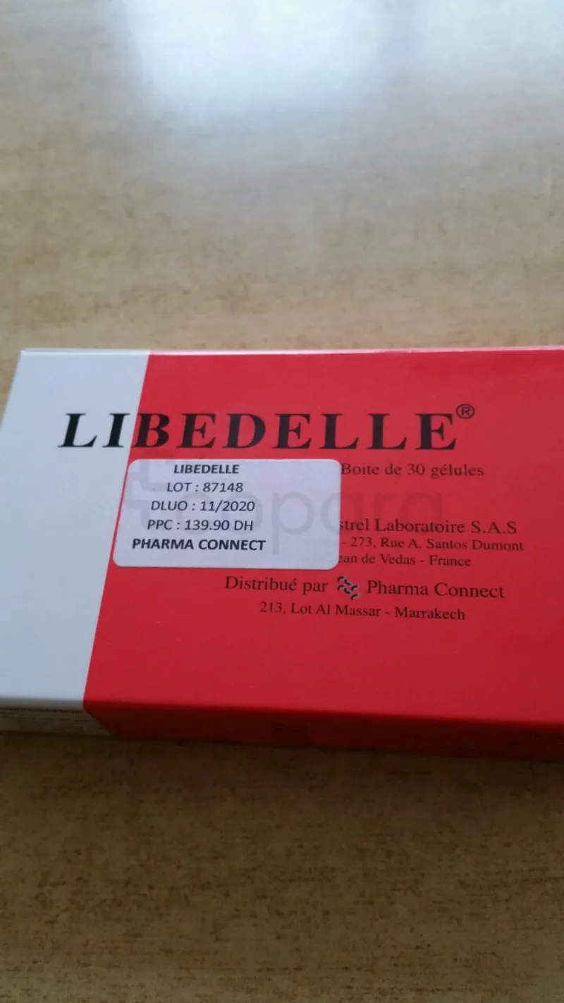 LIBEDELLE BOITE DE 30 GELULES