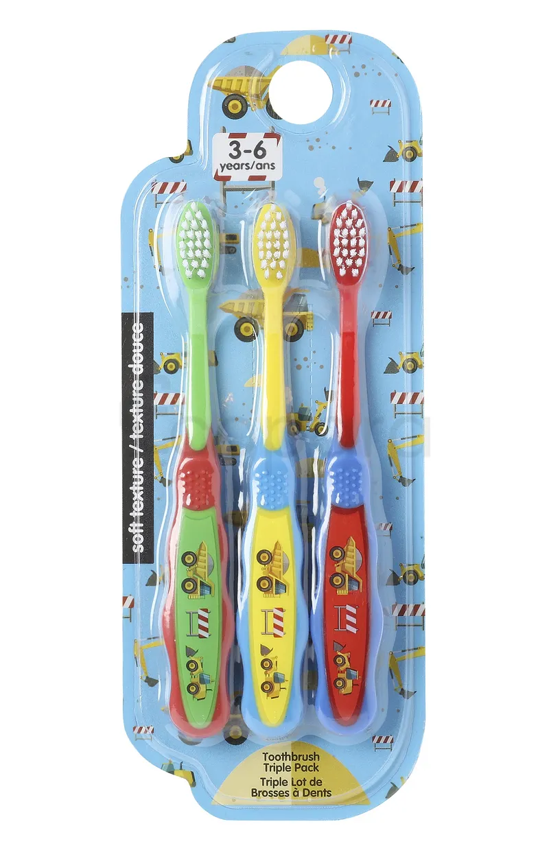 PRIMARK BROSSES A DENTS GARCONS 3-6ANS BOITE DE 3