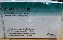 FOLLIGON 1000UI BOITE DE 5 FLACONS
