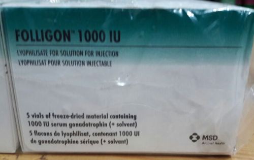 FOLLIGON 1000UI BOITE DE 5 FLACONS