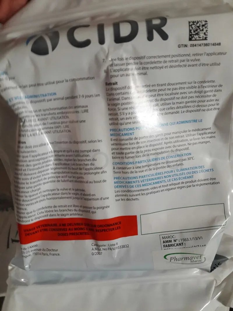 CIDR DISPOSITIF BOITE DE 1