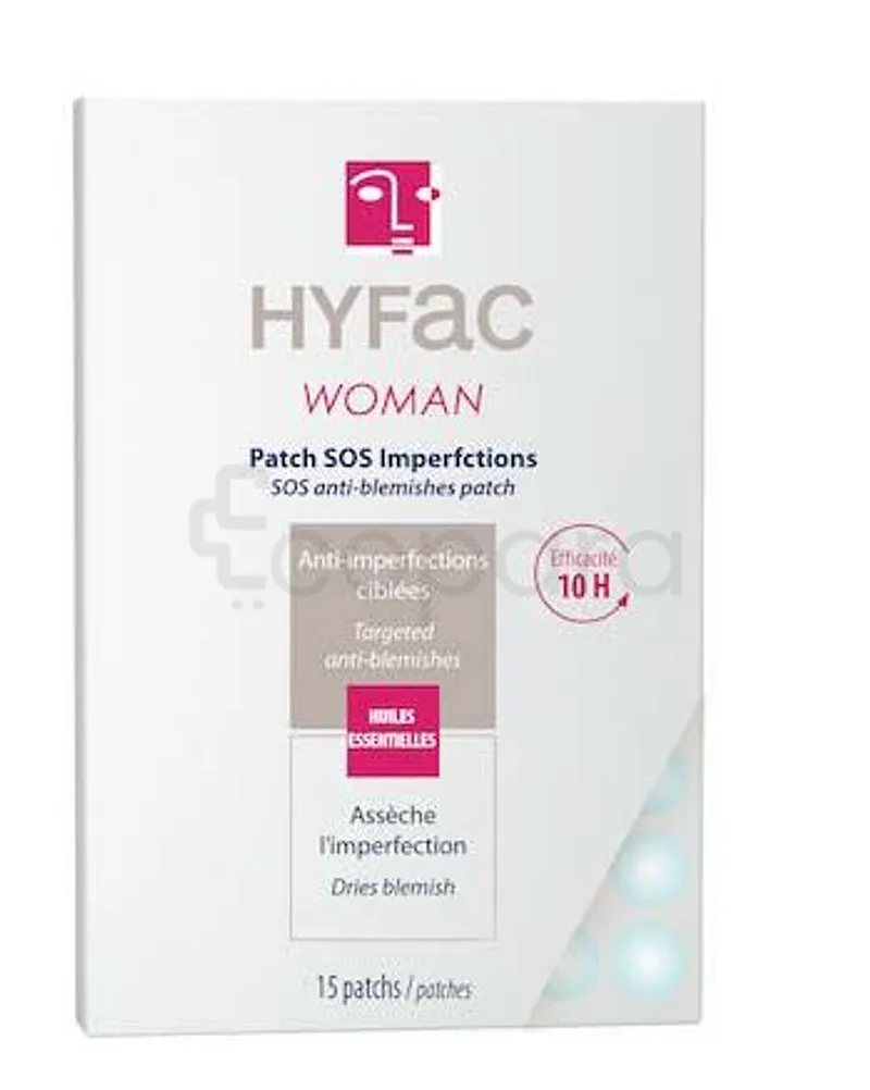 HYFAC WOMAN PATCH SOS IMPERFECTIONS BOITE DE 15