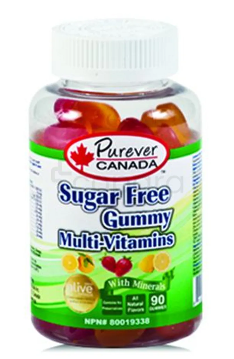 PUREVER MULTIVITAMINES SANS SUCRE BOITE DE 90
