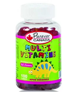 PUREVER MULTIVITAMINE KIDS BOITE DE 100