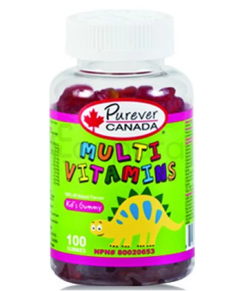PUREVER MULTIVITAMINE KIDS BOITE DE 100