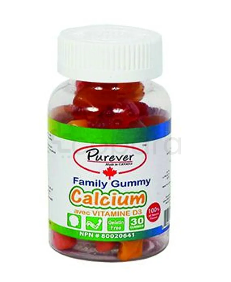 PUREVER CALCIUM D3 FAMILY BOITE DE 30