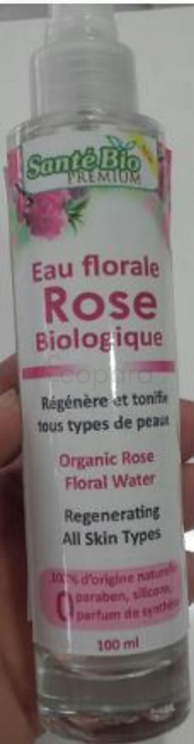 SANTE BIO EAU FLORALE ROSE BIOLOGIQUE 100ML