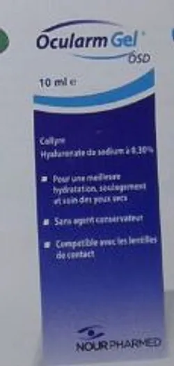 OCULARM GEL OSD 10ML COLLYRE