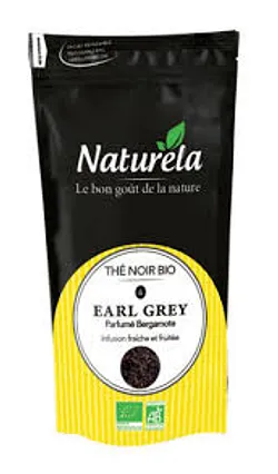 NATURELA THE NOIR EARL GREY FRAIS ET FRUITE 100G