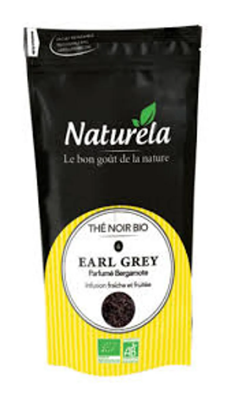 NATURELA THE NOIR EARL GREY FRAIS ET FRUITE 100G