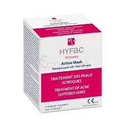 HYFAC WOMAN ACTIVE MASK MASQUE PEEL-OFF 5ML BOITE DE 15 SACHETS