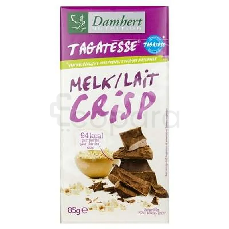 DAMHERT TAGATESSE CHOCOLAT AU LAIT MELK/CLAIT 85G
