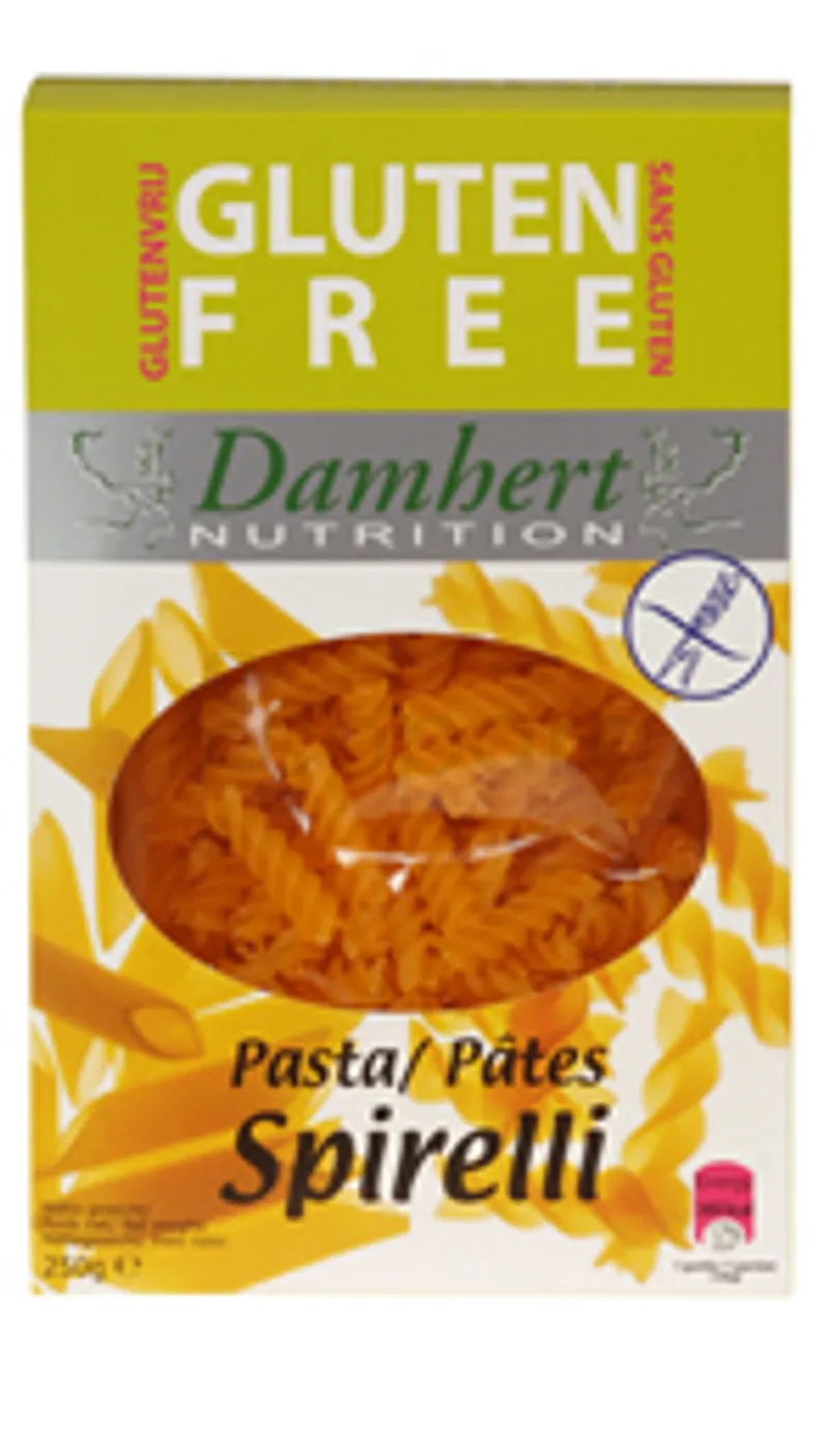 DAMHERT PASTA PATES GLUTEN FREE 250G