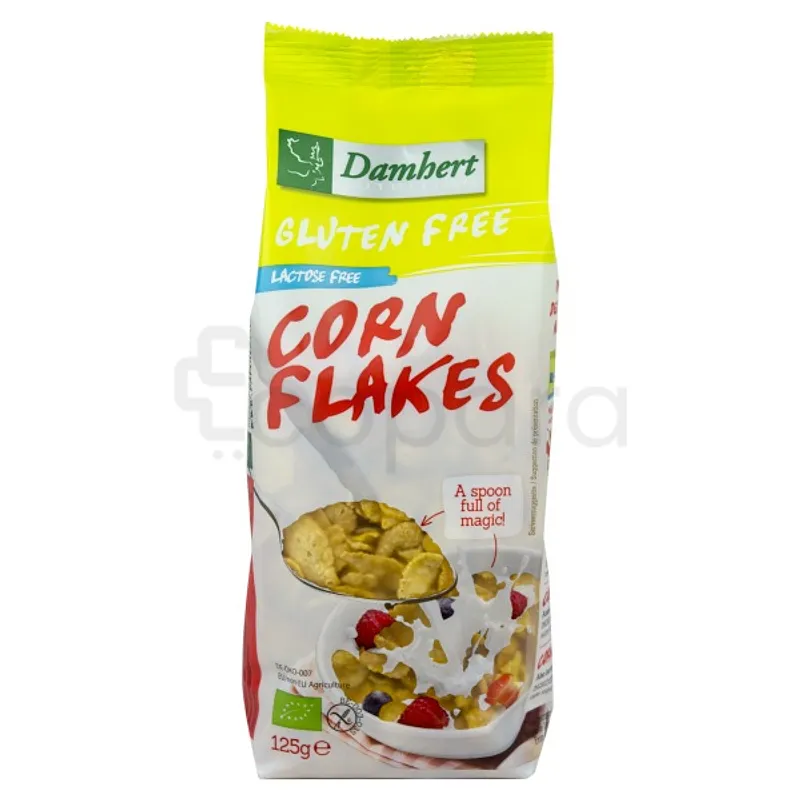 DAMHERT CORN FLAKES GLUTEN FREE 125G