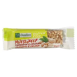 DAMHERT MUESLIREEP CACAHUETES & CHOCOLAT GLUTEN FREE 30G