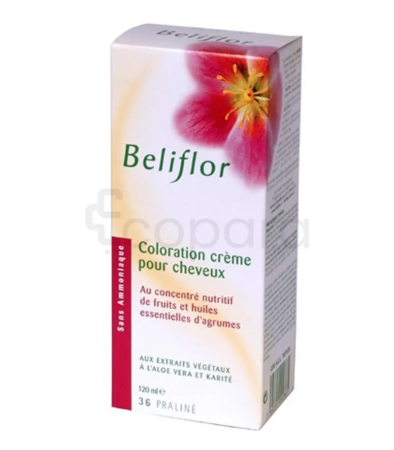 BELIFLOR COLORATION CREME NUMERO 36 PRALINE 120ML