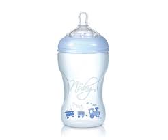 NUBY BIBERON IMPRIME TEINTE BLEU CLAIR 330ML REFERENCE NT68009