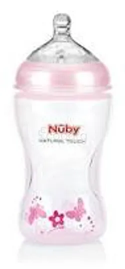 NUBY BIBERON IMPRIME TEINTE ROSE 330ML REFERENCE NT68010