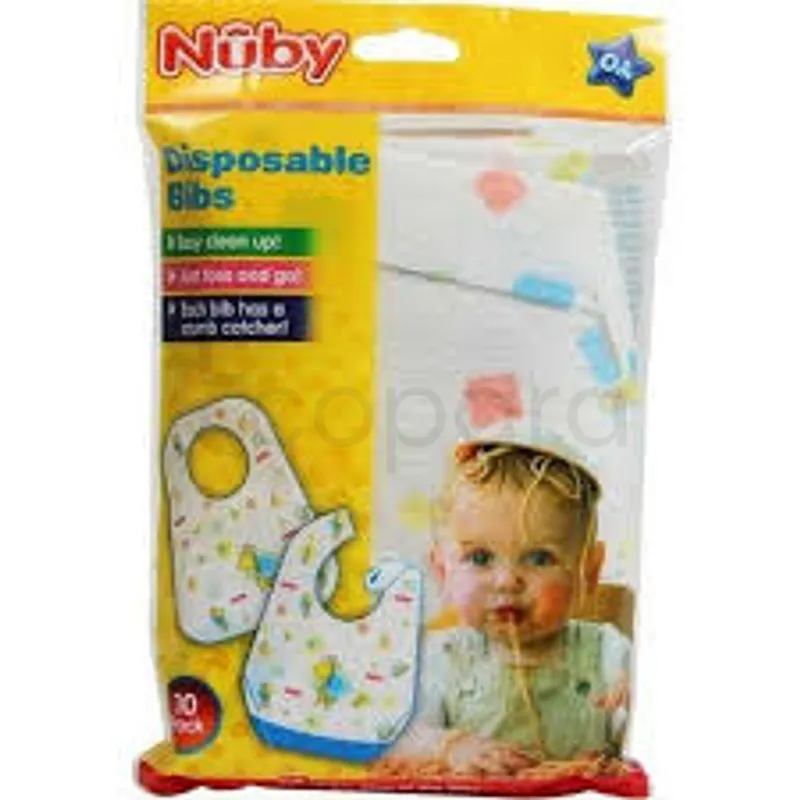 NUBY BAVOIRS JETABLES BOITE DE 10 0+MOIS REFERENCE 20-ID4153