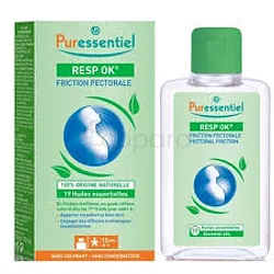 PURESSENTIEL RESP OK FRICTION PECTORALE AUX 19 HUILES 100ML