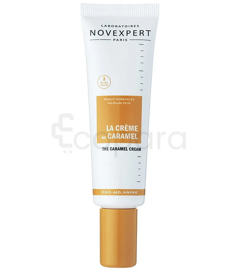 NOVEXPERT LA CREME AU CARAMEL ECLAT DORE 30ML