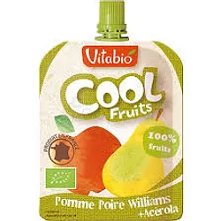 VITABIO COOL FRUITS POMME POIRE ACEROLA 90G