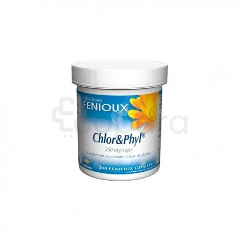 FENIOUX CHLOR & PHYL BOITE DE 200 GELULES