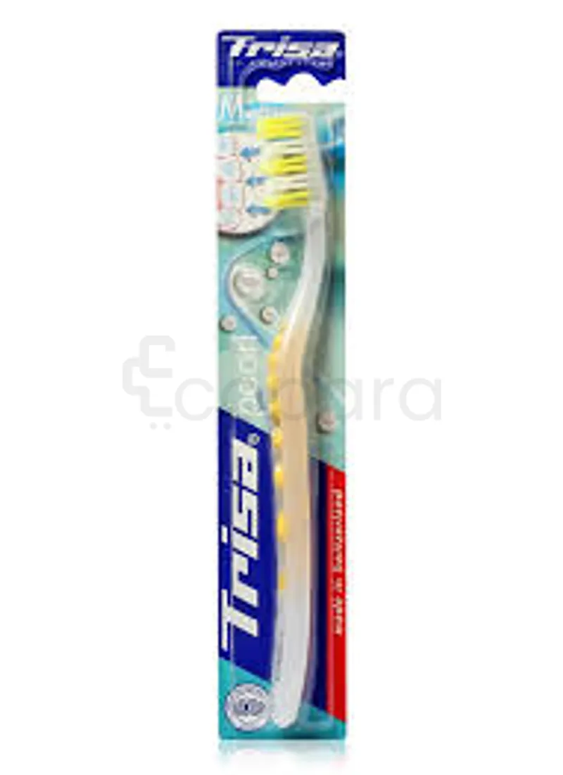 TRISA BROSSE A DENTS PEARL WHITE MEDIUM