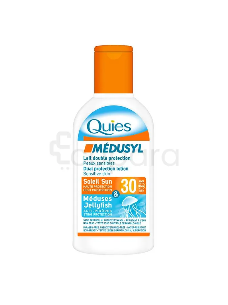 QUIES MEDUSYL LAIT DOUBLE PROTECTION SPF30 120ML
