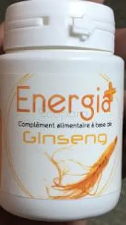 ENERGIA+ COMPLEMENT ALIMENTAIRE A BASE DE GINSENG