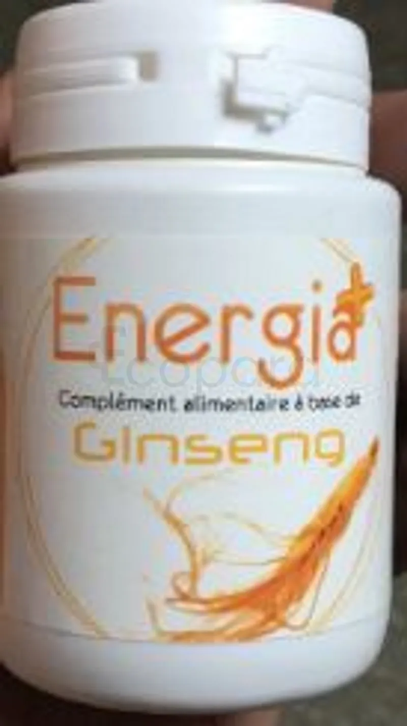 ENERGIA+ COMPLEMENT ALIMENTAIRE A BASE DE GINSENG