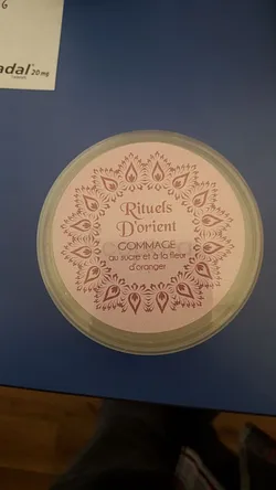 RITUELS D'ORIENT GOMMAGE AU SUCRE ET A LA FLEUR D'ORANGER 120G